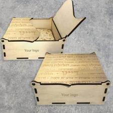 קופסת מצות עשוי עץ